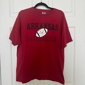 Vintage Arkansas Razorbacks College T-shirt - Delta Pro-weight
